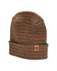 HAAKWEAR Theta Stitch RORO Cuffed Beanie (Patent Pending Design)-Green/Burgundy, Made in USA