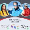 Glasses Strap Eyeglass Holder Band XL 17 inch No Tail Sunglasses Strap Sports for Men Women Adjustable Eyeglasses Strap Lanyard Anti Slip Eye Glasses