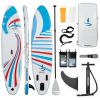 inflatable paddle board 11'  Sup including sup paddle, paddleboard backpack, pump, leash