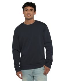 Next Level Apparel 9002NL Unisex Pullover PCH Crewneck Sweatshirt (Color: HTHR MIDNITE NVY, size: 3XL)