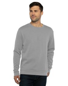 Next Level Apparel 9002NL Unisex Pullover PCH Crewneck Sweatshirt (Color: HEATHER GRAY, size: 3XL)