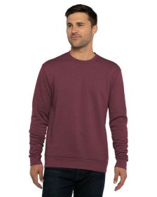 Next Level Apparel 9002NL Unisex Pullover PCH Crewneck Sweatshirt (Color: HEATHER MAROON, size: XL)