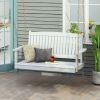 Outdoor  Modern Acacia Wood Porch Swing